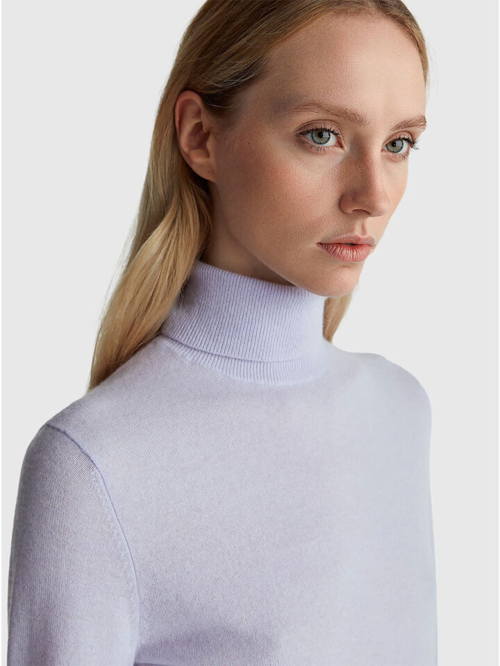 TURTLE NECK SWEATER Women image number 4